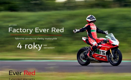 Factory Ever Red - záruka Factory Ever Red - záruka