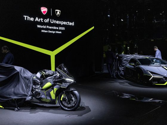 Predstavenie novej Panigale V4 Lamborghini