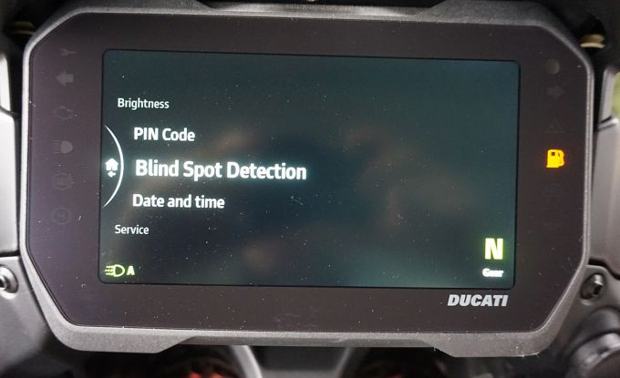 Ducati Multistrada V4S Radar