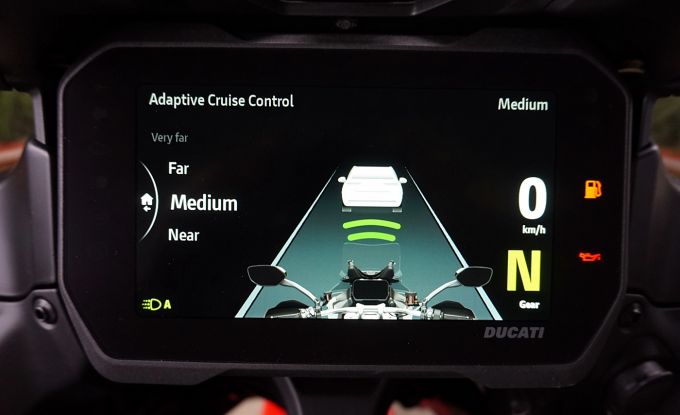 Ducati Multistrada V4S Radar