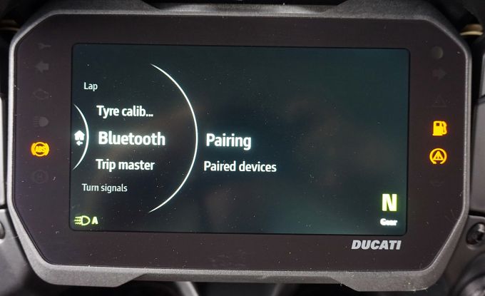 Ducati Multistrada V4S Radar
