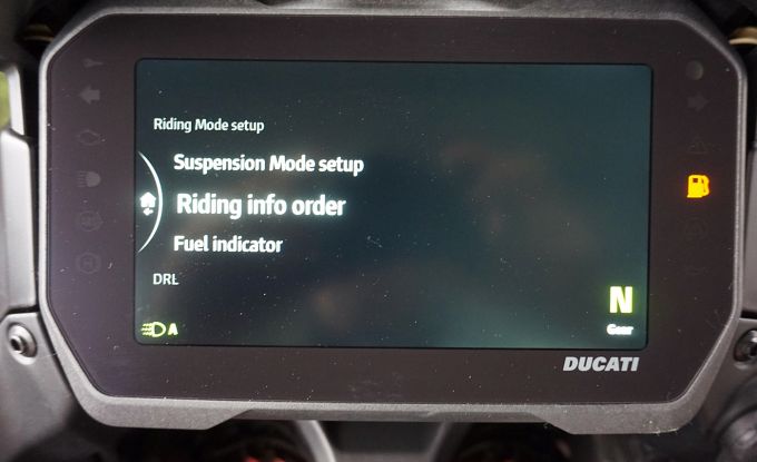 Ducati Multistrada V4S Radar