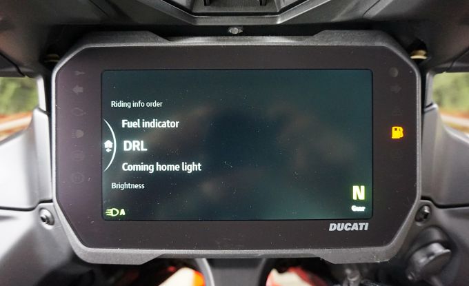 Ducati Multistrada V4S Radar