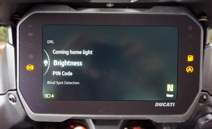 Ducati Multistrada V4S Radar