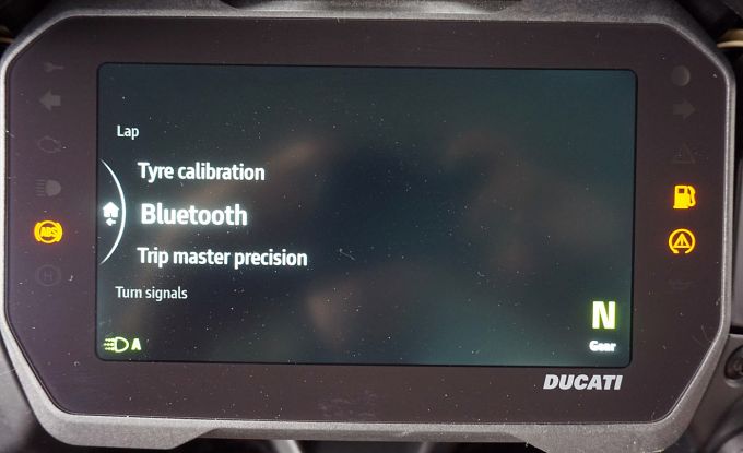 Ducati Multistrada V4S Radar