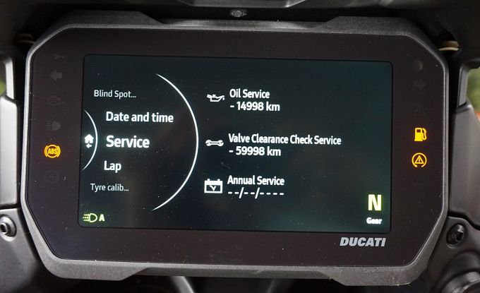Ducati Multistrada V4S Radar