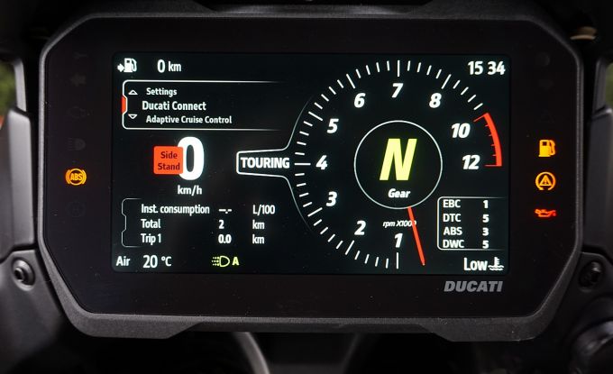 Ducati Multistrada V4S Radar