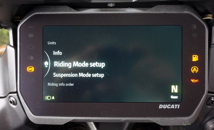 Ducati Multistrada V4S Radar
