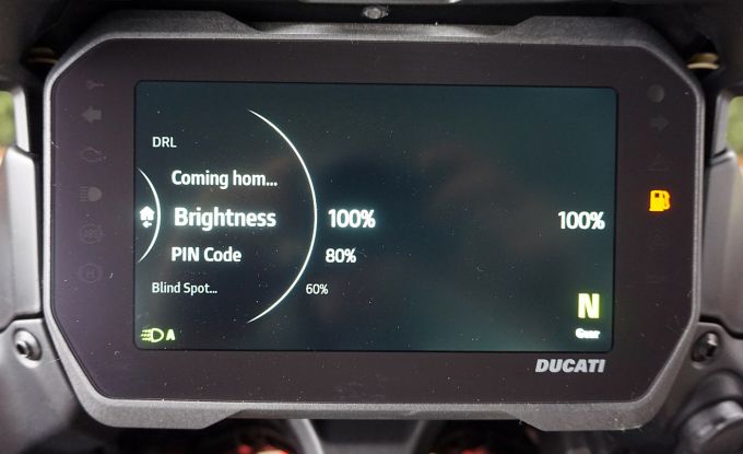 Ducati Multistrada V4S Radar
