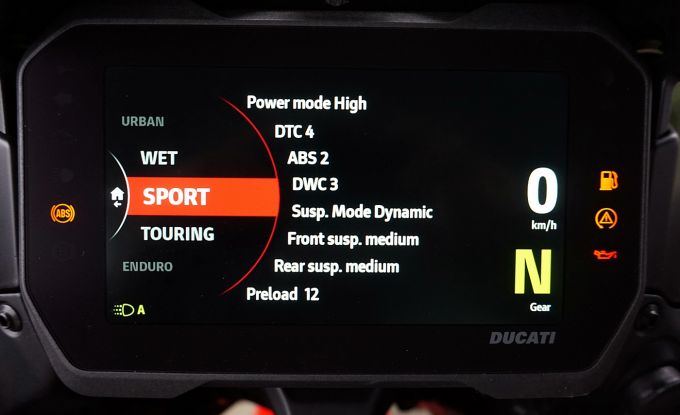 Ducati Multistrada V4S Radar