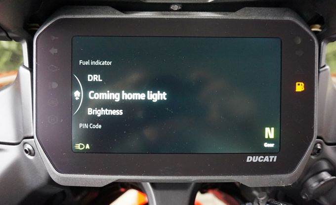 Ducati Multistrada V4S Radar