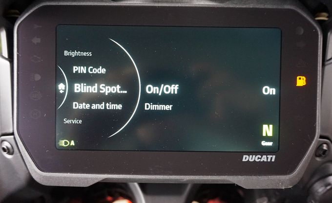 Ducati Multistrada V4S Radar