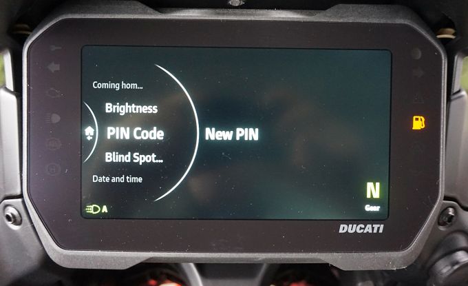 Ducati Multistrada V4S Radar