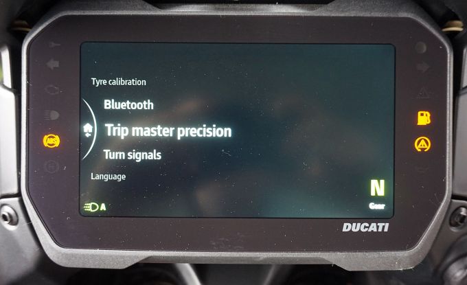 Ducati Multistrada V4S Radar